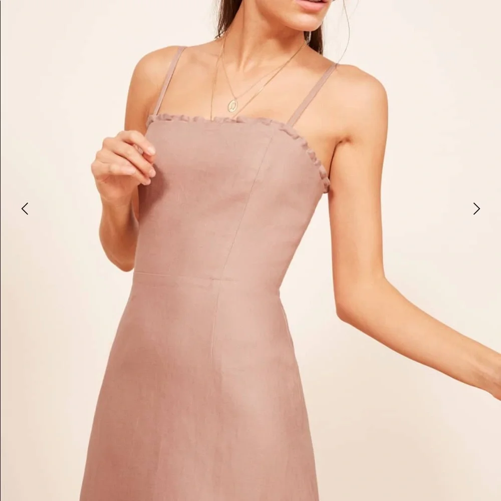 Ava Ruffle Mini Dress - Picture 2 of 9